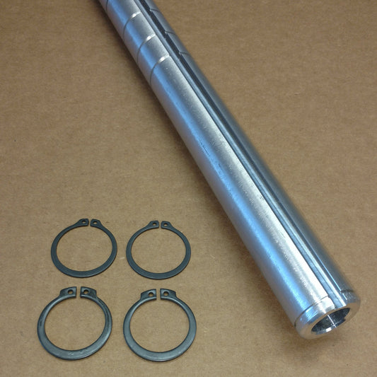 Rear Axle- 7075 Gun Drilled w/Snap Rings