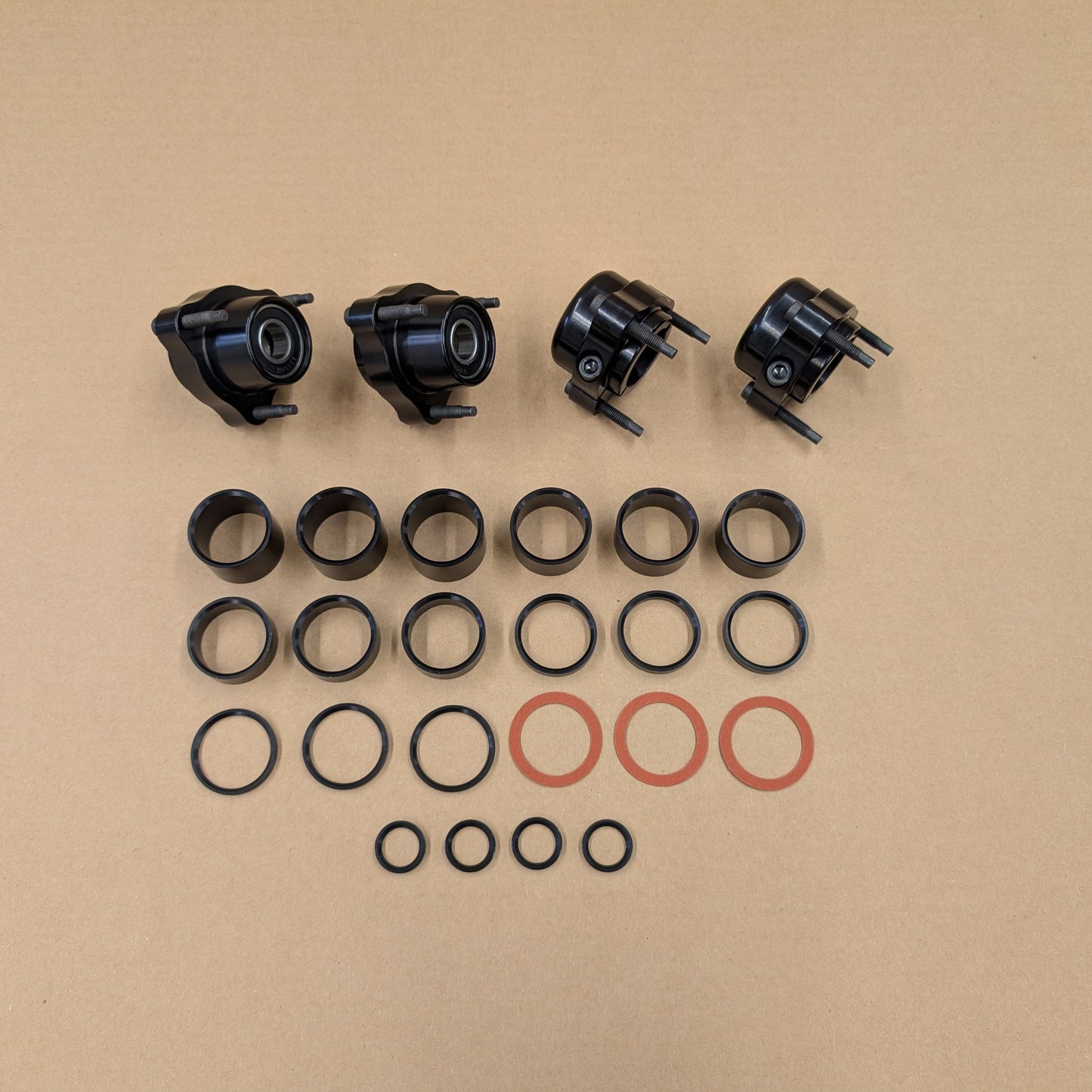 Car- Std. Front and Rear Hub Kit